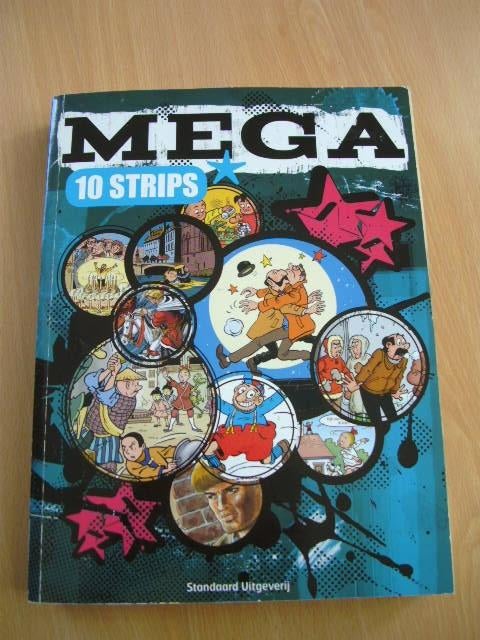 Mega stripboek, 10 complete stripboeken in 1, uit 2015, Eén stripboek, Ophalen of Verzenden, Zo goed als nieuw
