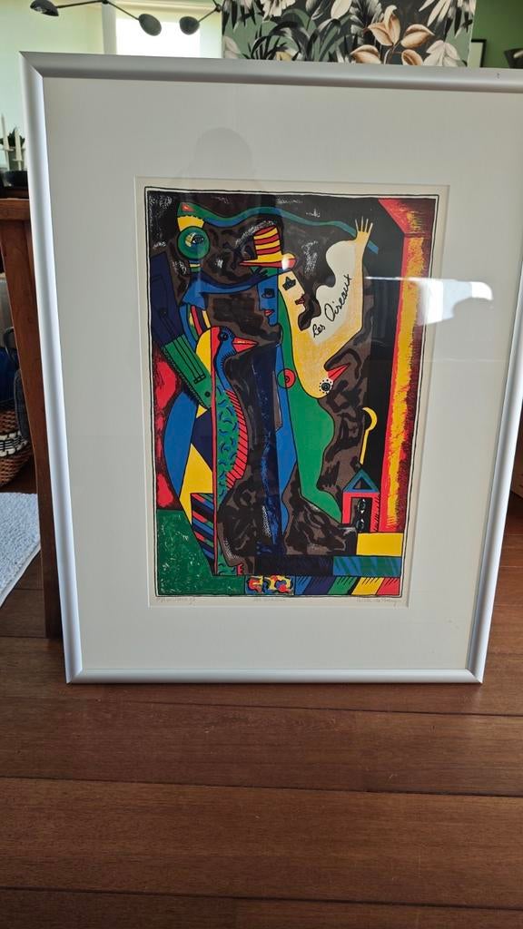 Cecile de Bruijn zeefdruk 85/100 - 65x85cm, Ophalen