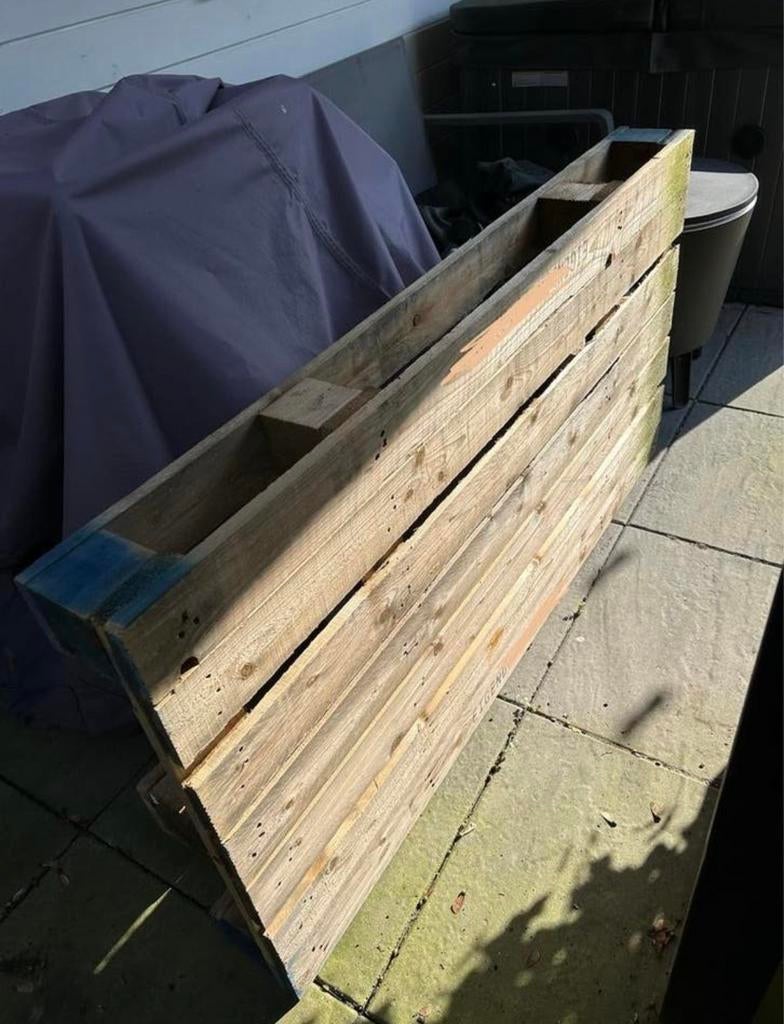 Pallet 155x80x16cm af te halen, Doe-het-zelf en Verbouw, Hout en Planken, Ophalen, Gebruikt, Minder dan 25 mm, Minder dan 200 cm