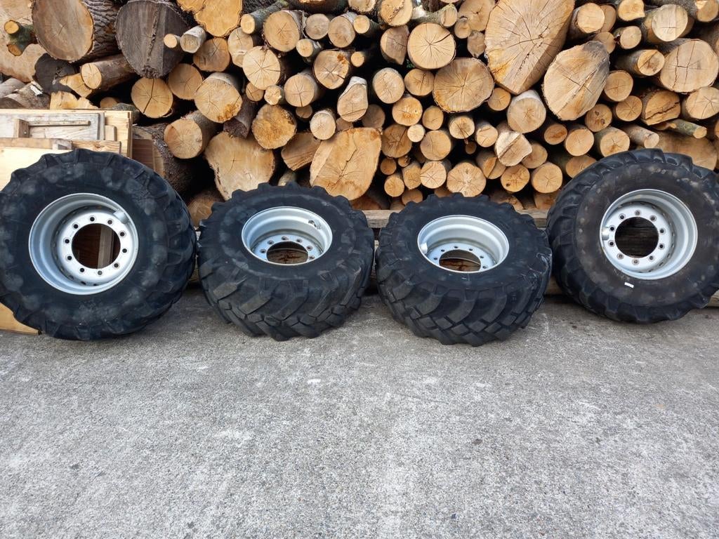 4x AEOLUS banden met velgen - Gebruikt, Ophalen of Verzenden