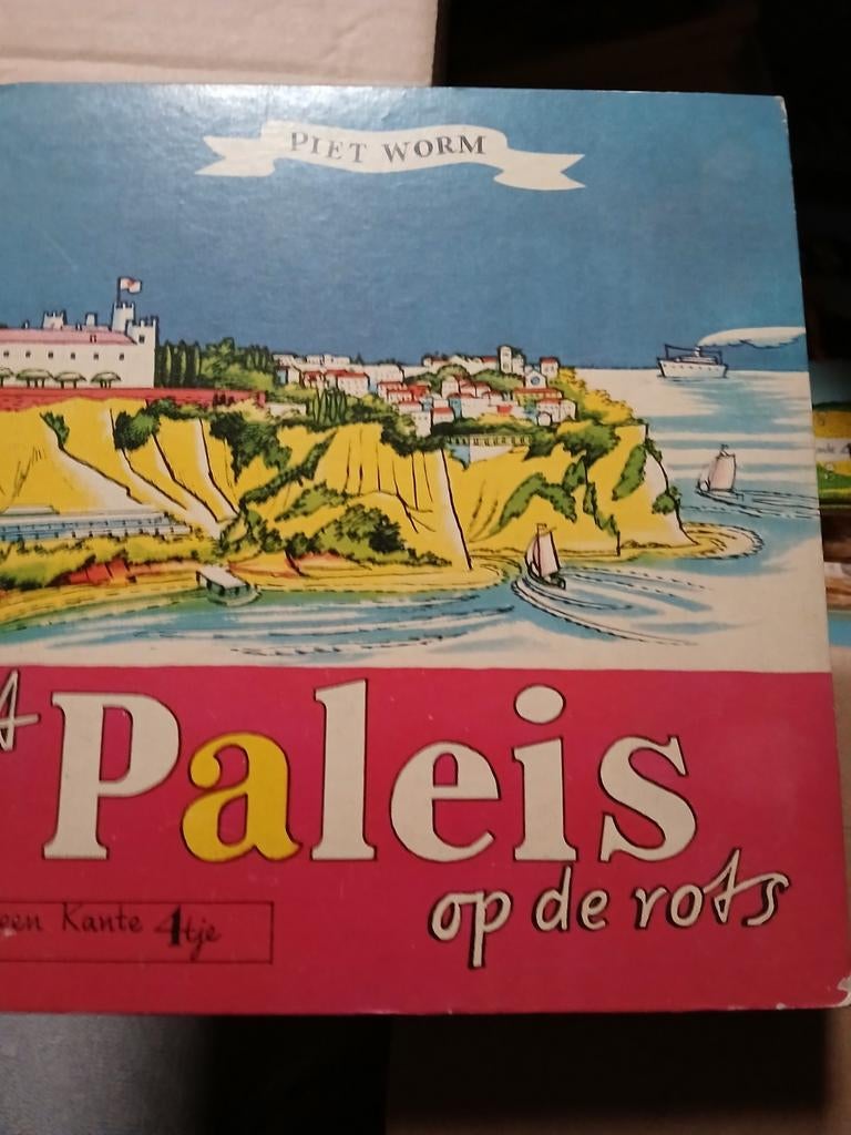 Piet Worm. Het paleis op de rots, Boeken, Ophalen, Gelezen, Fictie algemeen