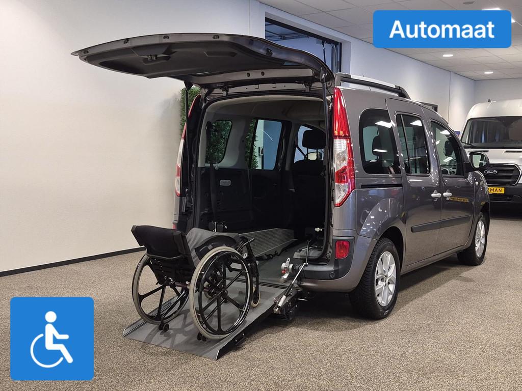 Renault Kangoo Rolstoelauto Automaat + DAHL-lock, Auto's, Renault, Automaat, 12 maanden, Stof, Gebruikt