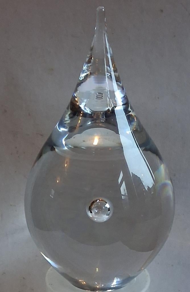 Floris Meydam(1919-2011). Leerdam. Druppel-Serica object., Antiek en Kunst, Antiek | Glas en Kristal, Ophalen