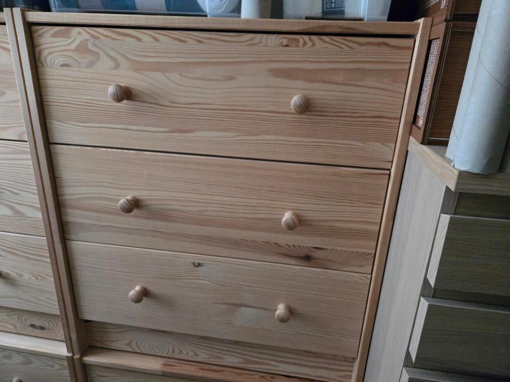 Houten ladekasten, Huis en Inrichting, Kasten | Ladekasten, Ophalen