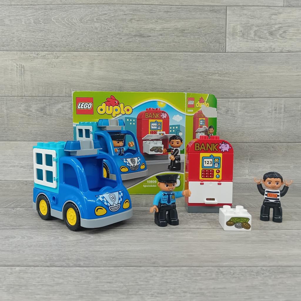 duplo politie patrouille / bankoverval, Aastvej 1 – 7190 Billund  - Denemarken, Product.compliance@LEGO.com, Ophalen of Verzenden