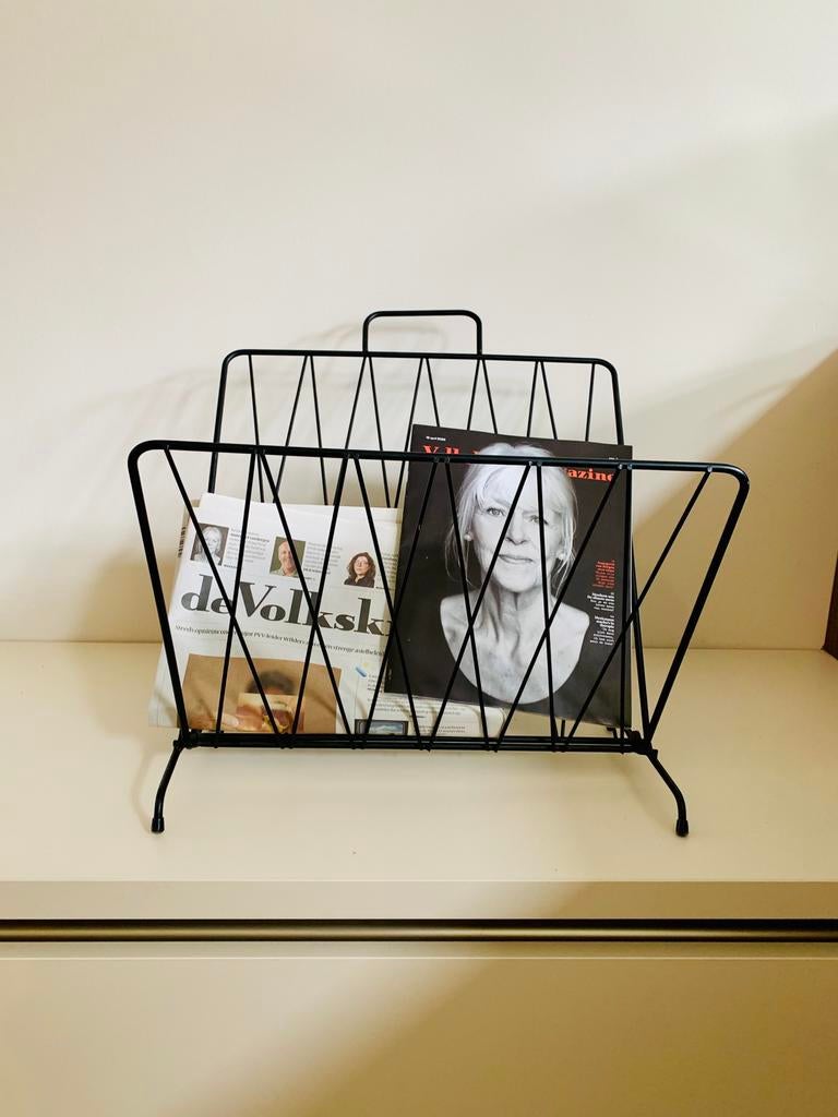 Tijdschriftenrek inklapbaar, Ophalen, Zo goed als nieuw