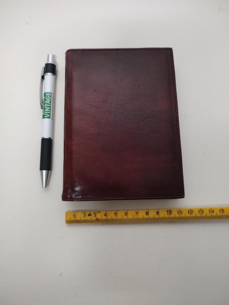 K547 LIAMS LEDEREN agenda organizer model junior, 2e hands, Ophalen of Verzenden, Zo goed als nieuw, LIAMS