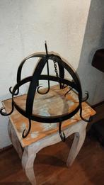 Mooie brocante grote degelijke zware ijzeren vleesrek pannen, Ophalen of Verzenden