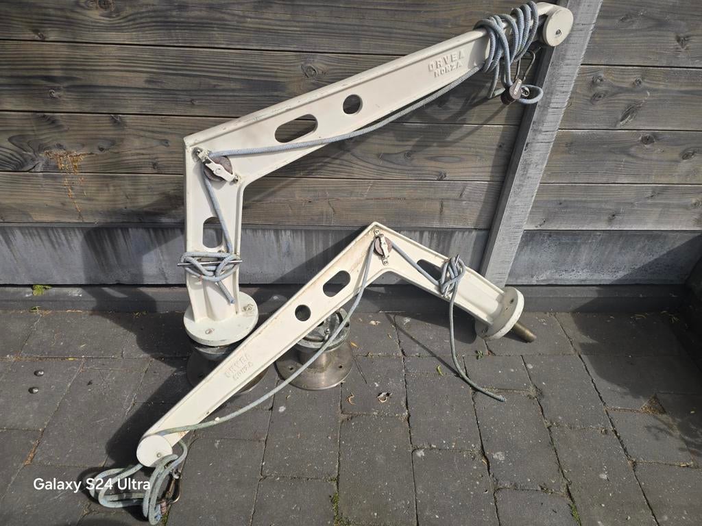 Davids draaibaar met rvs poten., Ophalen of Verzenden, Zeilboot of Motorboot