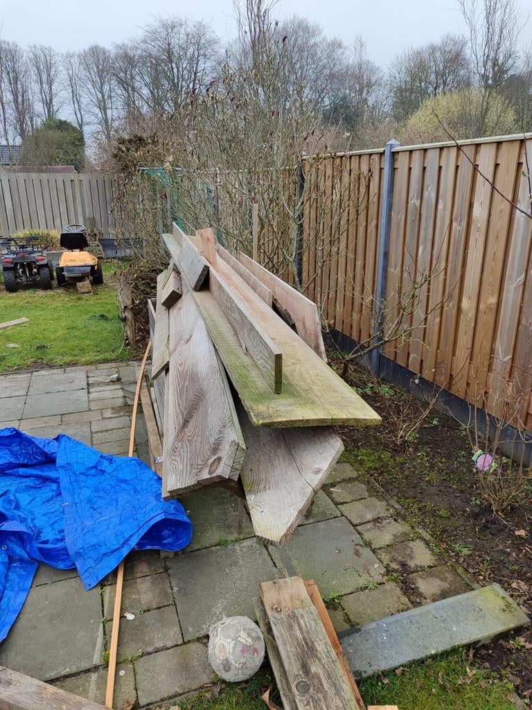 Douglas planken 30cm, Minder dan 3 m³, Ophalen