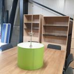 Groene plafondlamp hanglamp lampen ronde kap, Ophalen, Gebruikt