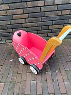 Janod houten poppenkar, Gebruikt, Janod, Ophalen, Janod