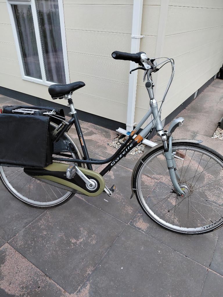 Gazelle fiets dames, Ophalen, Versnellingen, Gazelle, Trommelrem