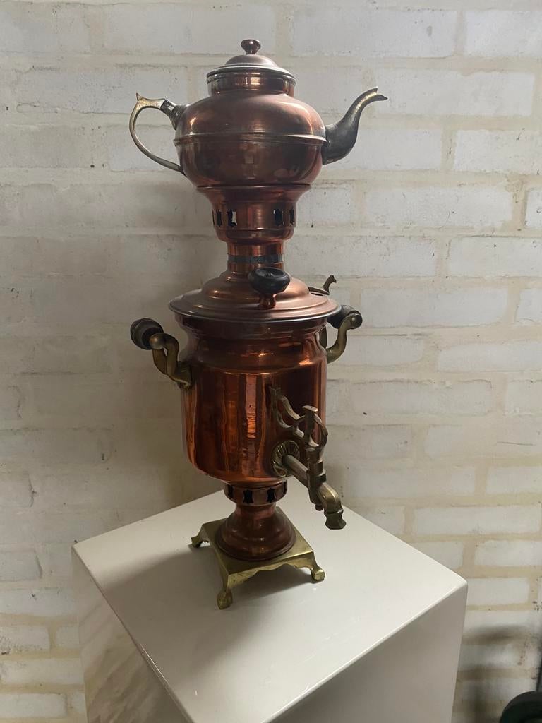 koperen samovar, Antiek en Kunst, Antiek | Koper en Brons, Ophalen