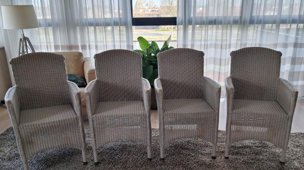 Stoelen, Ophalen, Gebruikt, Riet of Rotan, Vier