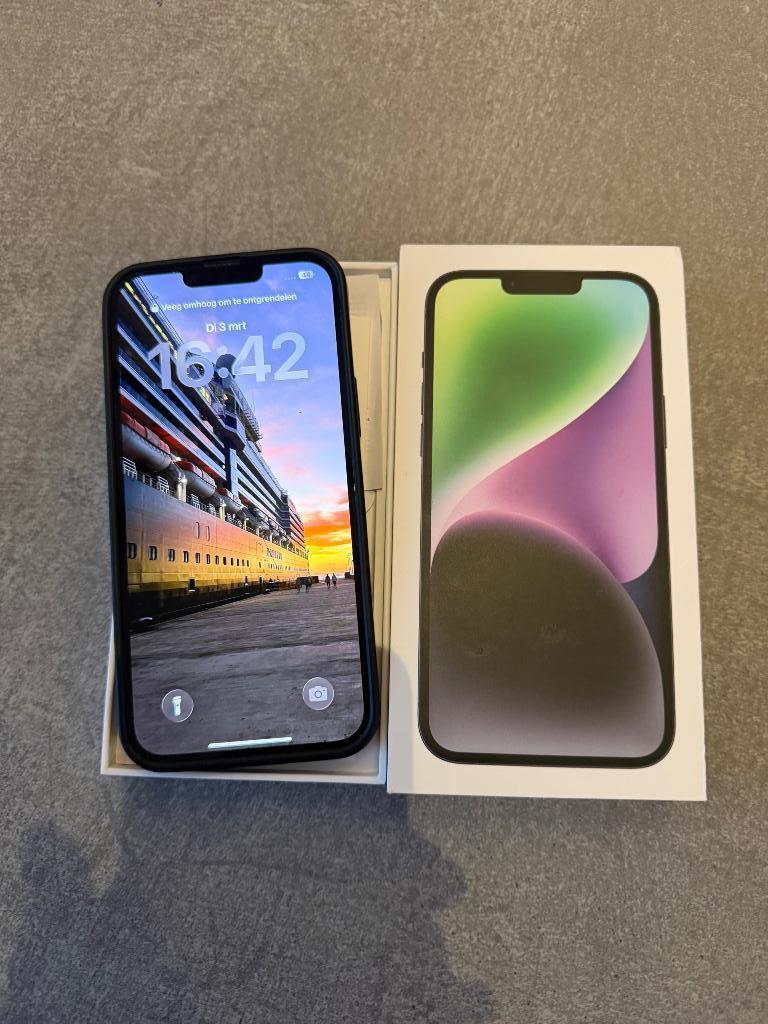 IPHONE 14 plus, Telecommunicatie, Mobiele telefoons | Apple iPhone, Ophalen, IPhone 14 Plus, Zwart, 88 %