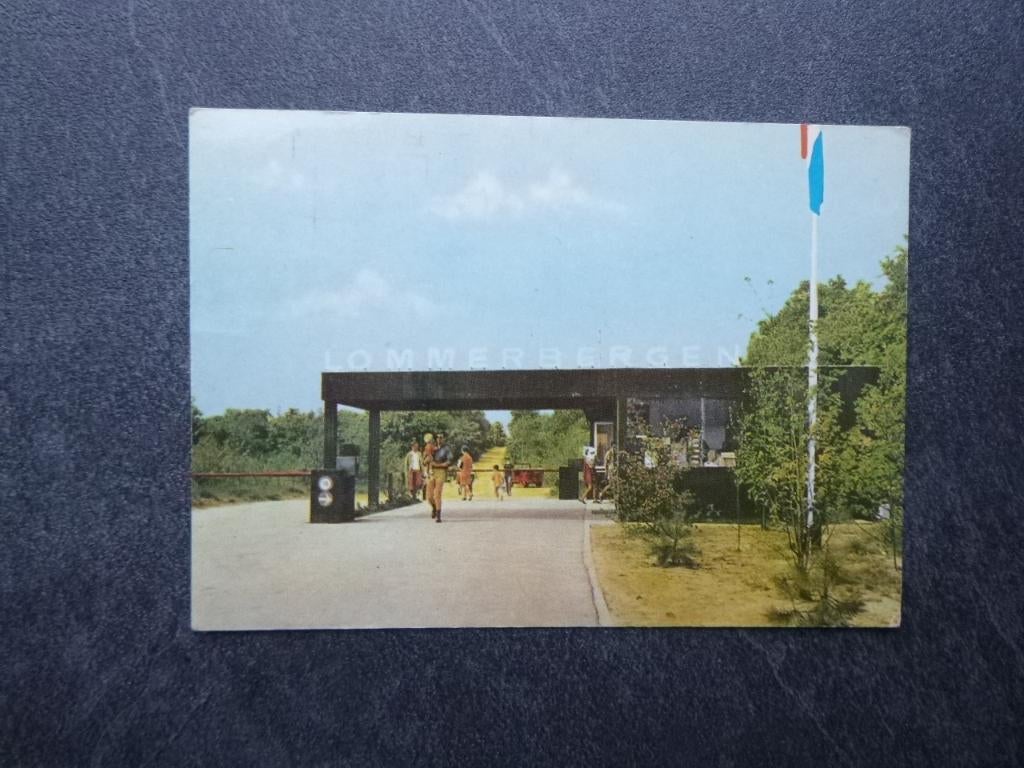 Reuver, camping Lommerbergen 1971, Verzenden, 1960 tot 1980, Gelopen, Noord-Brabant