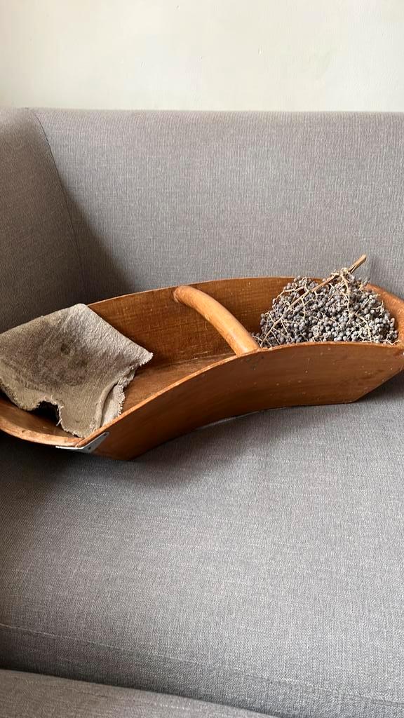 Leuke oude gruttersbak / mand, Ophalen, Gebruikt, Overige vormen, Hout