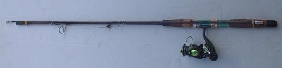 Hengel Werphengel met molen Draad lood en haak, Ophalen, Gebruikt, Werphengel