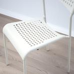 IKEA Adde stoelen - set van 4, Huis en Inrichting, Stoelen, Ophalen, Kunststof, Gebruikt, Wit