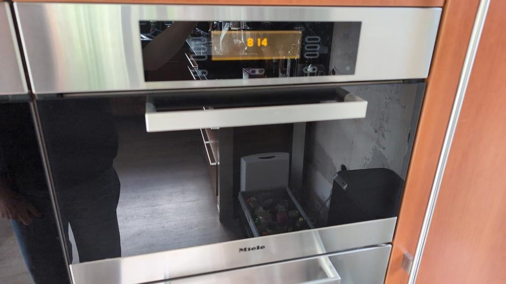 Miele stoomoven compleet, Witgoed en Apparatuur, Ovens, Ophalen, 45 tot 60 cm