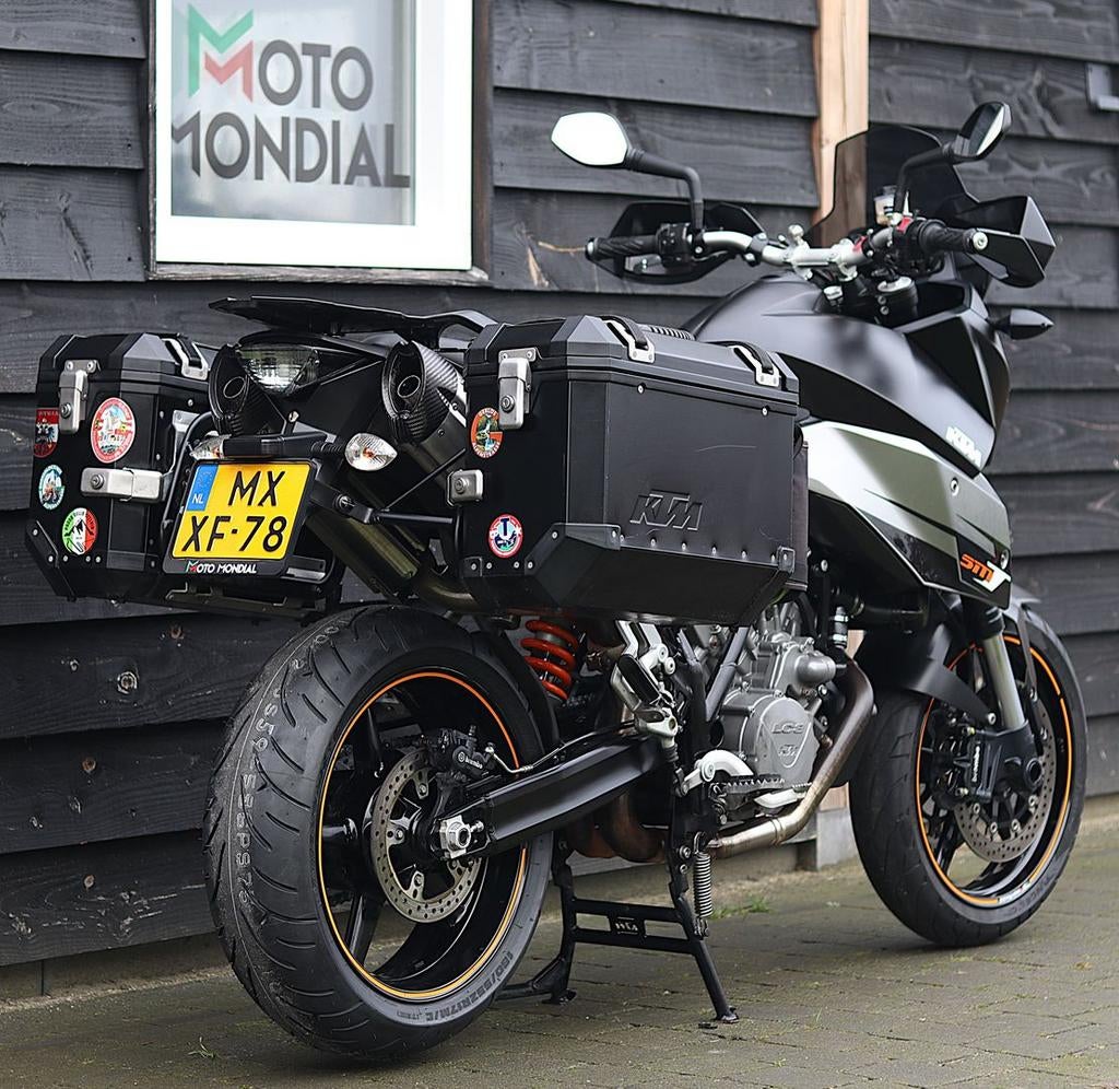KTM 990 SUPERMOTO T (bj 2010) MIVV, KTM Zijkoffers, Motoren, Motoren | KTM, 2 cilinders, KTM, Motorrijbewijs A, Bedrijf
