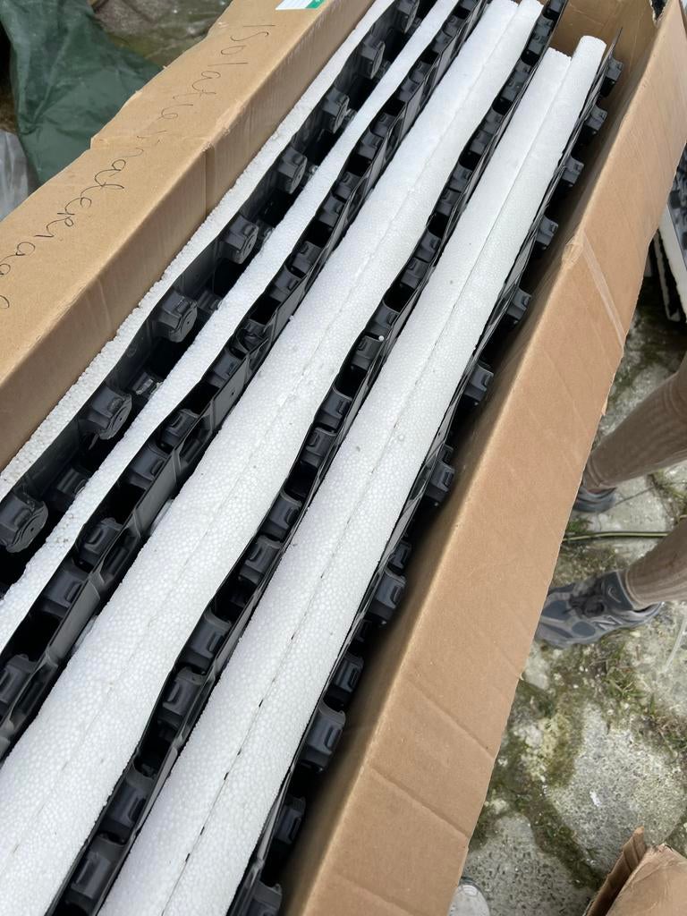 11 noppenplaten voor vloerverwarming met 30cm isolatie, Ophalen, Gebruikt, Minder dan 30 cm, Overige typen