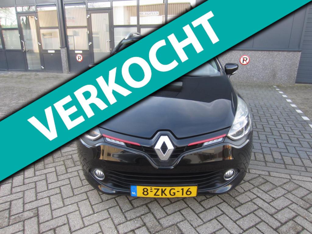 Renault Clio Estate 1.2 Dynamique 2015 Airco Automaat Navi C, Euro 5, Gebruikt, 4 cilinders, Origineel Nederlands