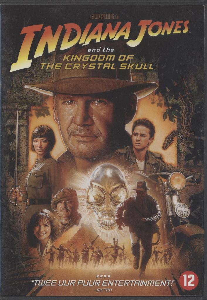 53: Indiana Jones; Kingdom of The Crystal Skull:, Vanaf 12 jaar, Ophalen of Verzenden, Gebruikt