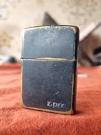 Zippo Matte Brass Verkleurd 1991 Aansteker, Verzenden, Gebruikt, Aansteker