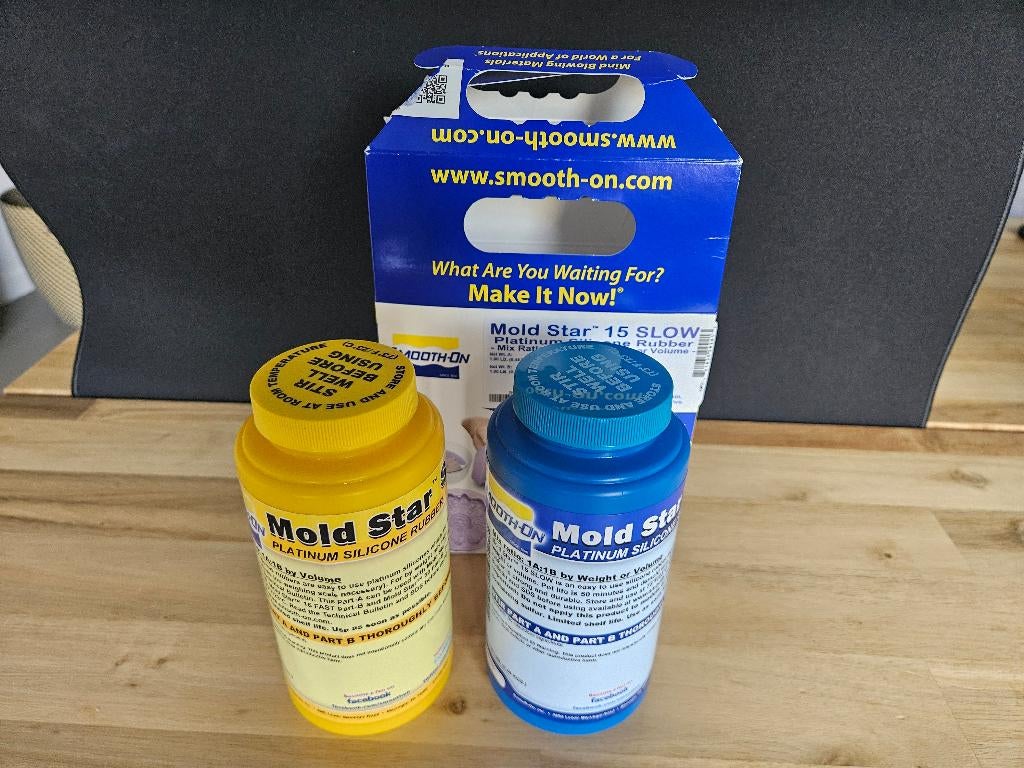 Smooth-On - Siliconen en Epoxy Mal maak en giet set, Ophalen of Verzenden, Zo goed als nieuw