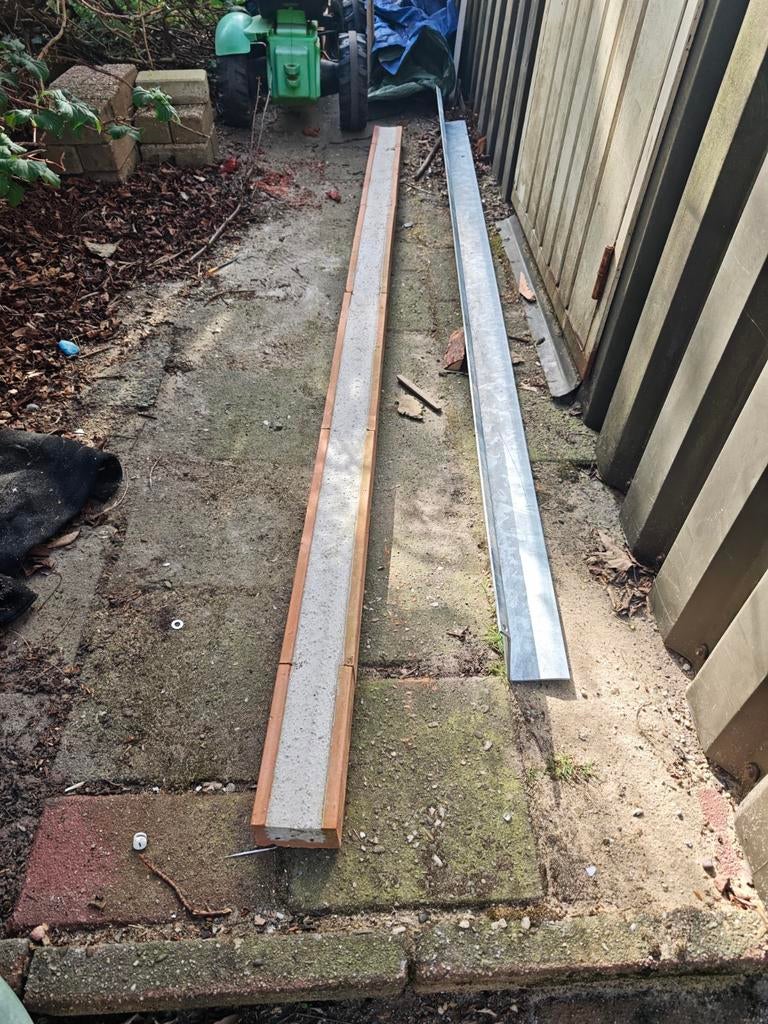 Stalen latei 235cm - Nieuwstaat, Doe-het-zelf en Verbouw, Ophalen of Verzenden