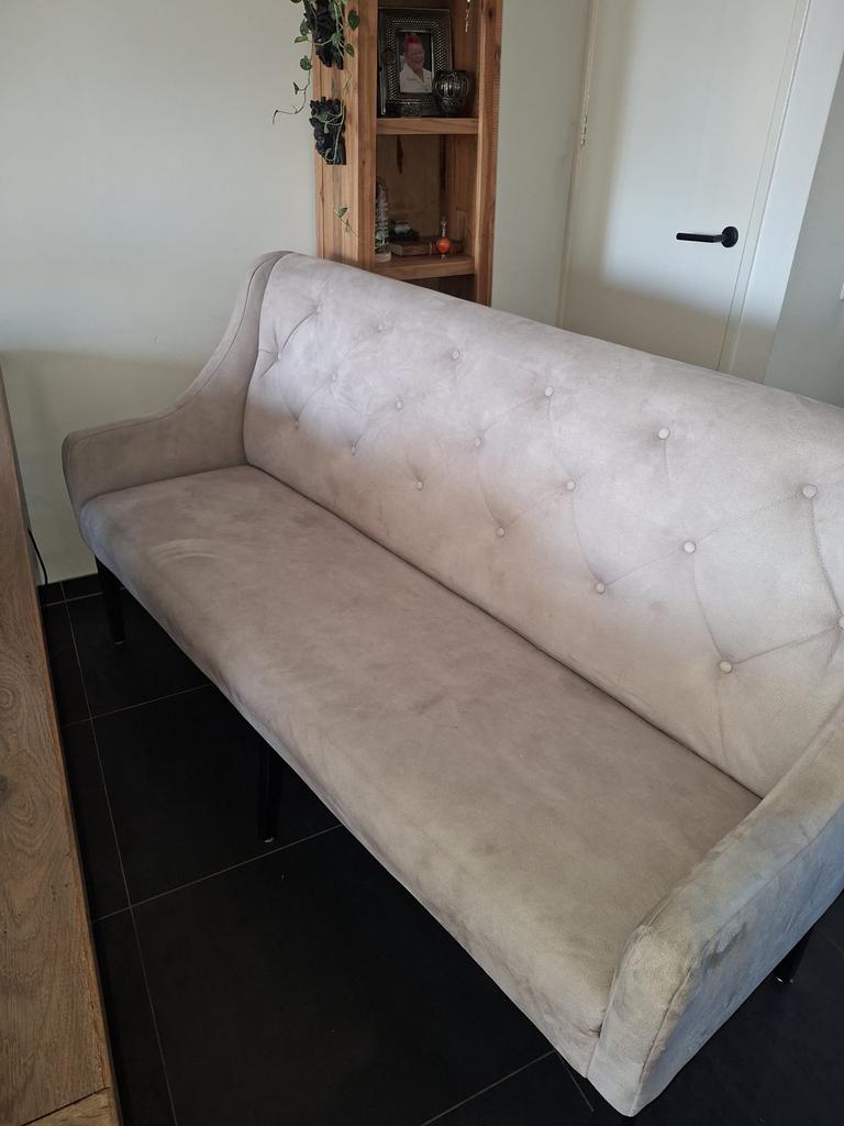 Mooie eetbank, Ophalen, Zo goed als nieuw, Tweepersoons, 150 tot 200 cm