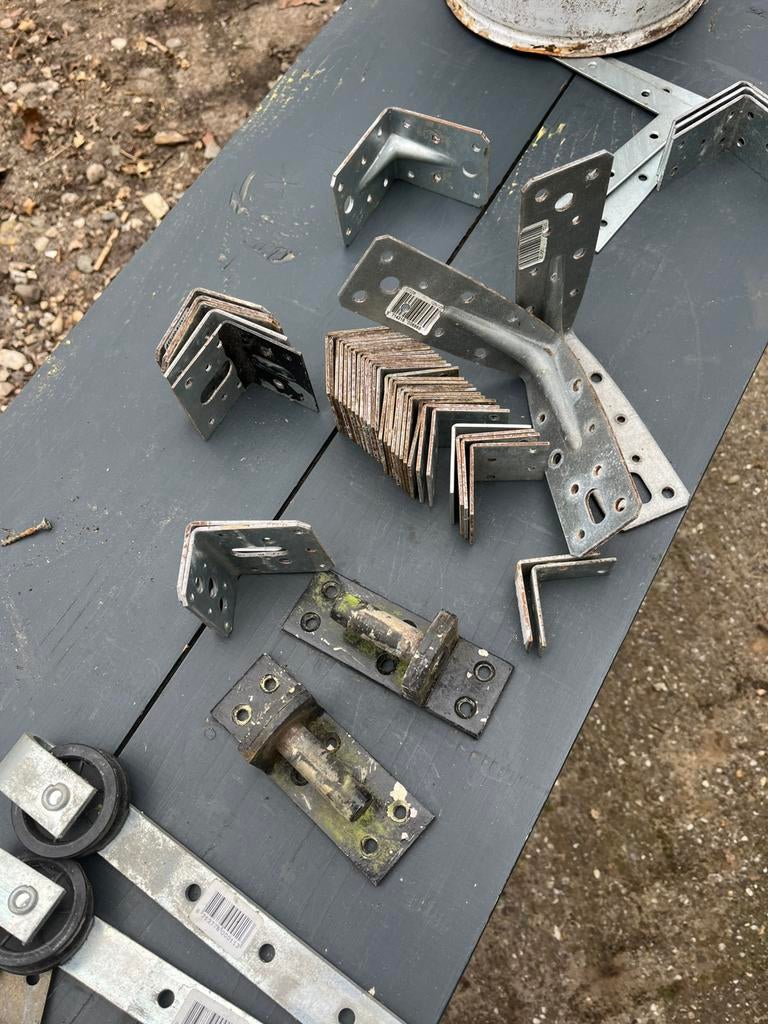 Diverse bevestigingsmaterialen, Doe-het-zelf en Verbouw, IJzerwaren en Bevestigingsmiddelen, Ophalen, Gebruikt, Overige typen