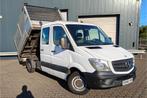 Mercedes-Benz Sprinter 310 Kipper DC 7 Pers. Trekhaak Airco, Euro 5, Achterwielaandrijving, Gebruikt, Zwart