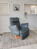 Chill line elektrische leren lounge relax fauteuil, Gebruikt, Minder dan 75 cm, Ophalen of Verzenden, Nvt