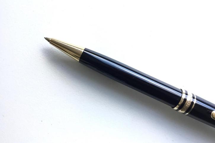 Montblanc Meisterstück 165 Classique Vulpotlood 0,5mm, Verzamelen, Pennenverzamelingen, Zo goed als nieuw, Vulpotlood, Mont Blanc