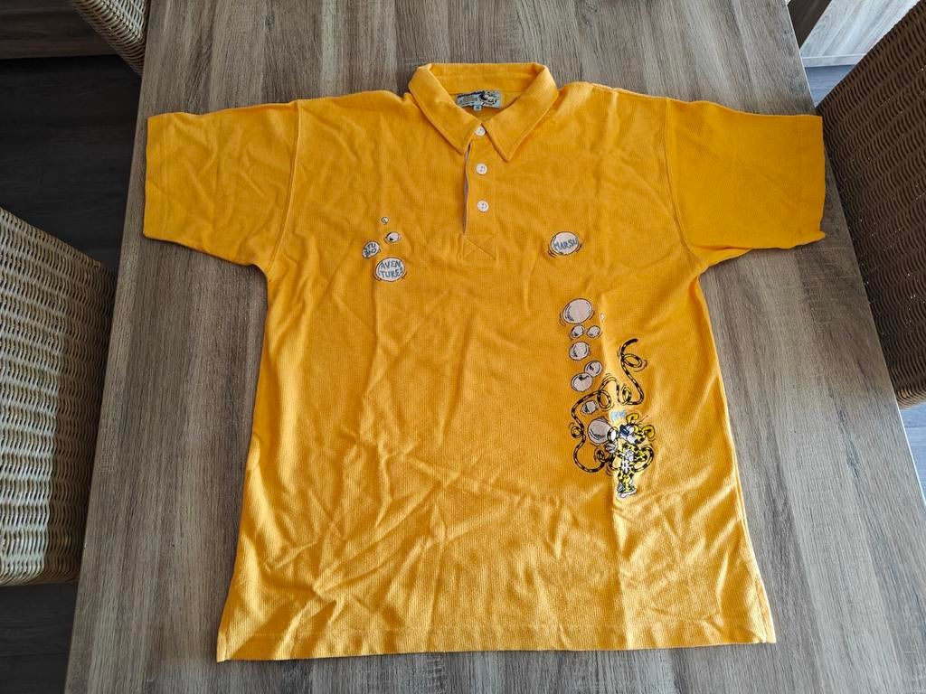 Vintage Marsupilami Polo Shirt Maat 16, Verzamelen, Stripfiguren, Ophalen of Verzenden, Overige figuren, Zo goed als nieuw, Gebruiksvoorwerp