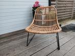 Leuke Rotan Fauteuil Loungestoel, Tuin en Terras, Tuinstoelen, Ophalen, Zo goed als nieuw, Rotan