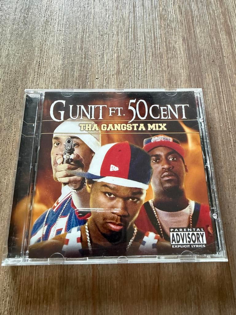 G Unit ft. 50 Cent - Tha Gangsta Mix, Cd's en Dvd's, Cd's | Hiphop en Rap, Ophalen of Verzenden, Zo goed als nieuw