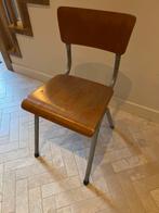 Vintage kinderstoeltje / schoolstoeltje, Gebruikt, Overige kleuren, Ophalen of Verzenden, Eén