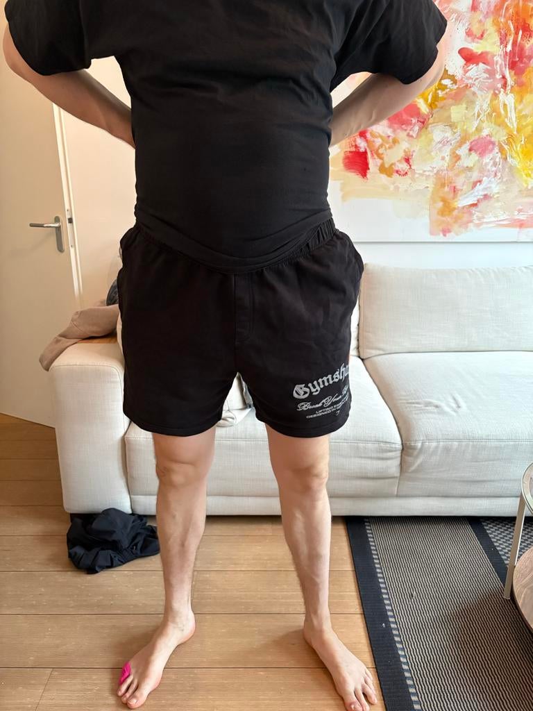 Gymshark short xxxl, Kleding | Heren, Sportkleding, Fitness, Zwart, Overige maten, Ophalen of Verzenden