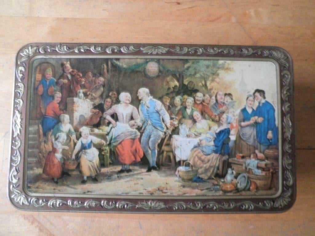 De Braekeleer - Jubileum Blikken Trommel, Verzamelen, Blikken, Ophalen of Verzenden, Koek(jes)