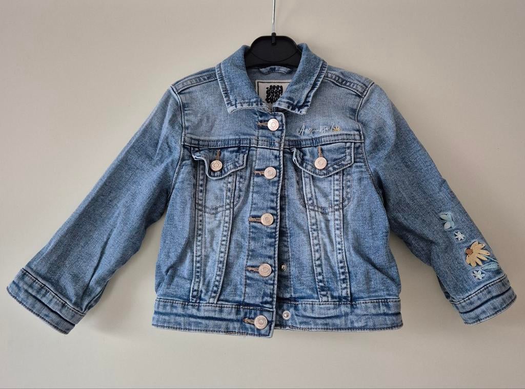 C&A Spijkerjas, Ophalen of Verzenden, Zo goed als nieuw, Meisje, Jas