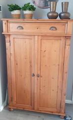 Mooie grenen meidenkast / computerkast, Ophalen, Gebruikt, Met deur(en), 50 tot 100 cm