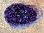Amethist cluster (74) hoogste kwaliteit, diep paarse kleur., Ophalen of Verzenden, Mineraal