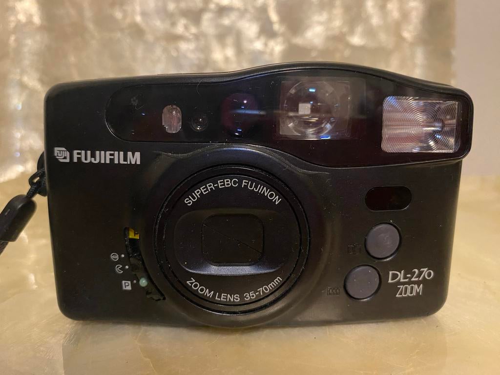 Fujifilm DL-270 Zoom analoge camera, Audio, Tv en Foto, Fotocamera's Analoog, Ophalen of Verzenden, Gebruikt, Compact, Fuji