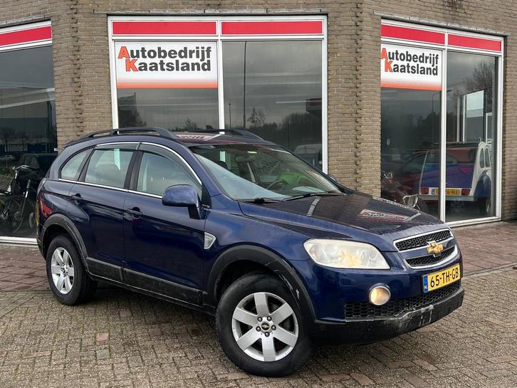 Chevrolet Captiva 2.4 Intro Edition - LPG g3 - Leer - Cruise, Auto's, Chevrolet, Bedrijf, Te koop, Captiva, ABS, Airbags, Airconditioning