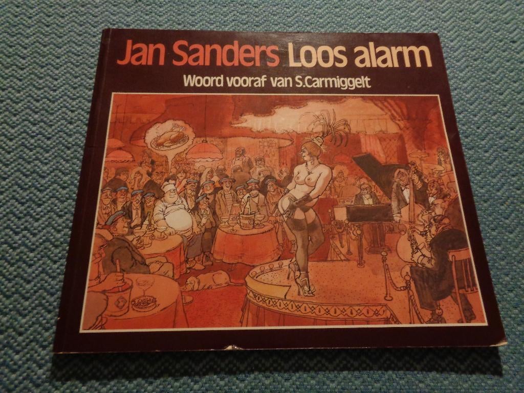 Jan Sanders LOOS ALARM, Boeken, Humor, Gelezen, Overige typen, Ophalen of Verzenden, Jan Sanders