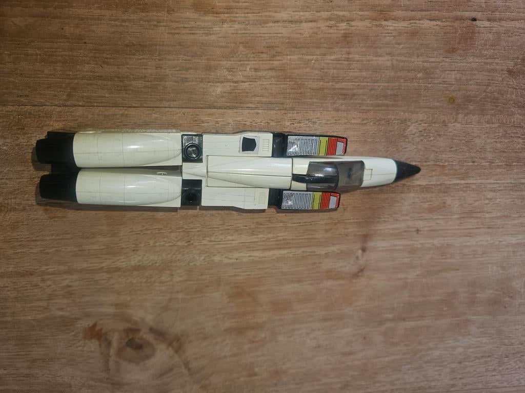 Vintage Transformers Jetfire G1 Speeder Vliegtuig Speelgoed, Verzamelen, Transformers, Ophalen of Verzenden, Gebruikt
